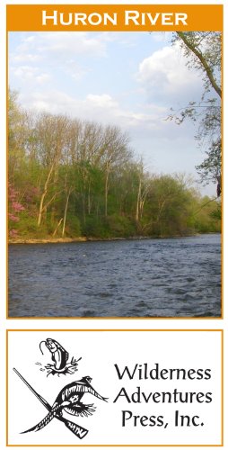 UPC 809206320017, Huron River 11x17 Fly Fishing Map