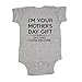 LOL Baby! Happy Mother's Day Dad Says You're Welcome Baby Bodysuit