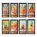 78Pcs/Set Shiny Tarot Cards Beautiful Rider Waite Tarot Future Telling Game Cards Set for Beginner Board Game (English Edition)