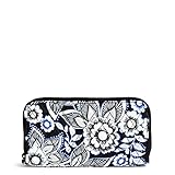 Vera Bradley Women's RFID Georgia Wallet, Snow Lotus, One Size