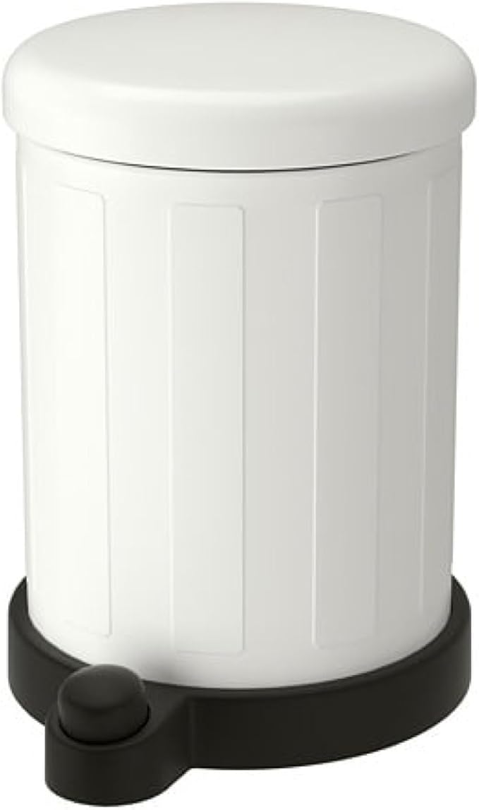 IKEA Toftan Trash Can White Size 1 gallon 303.447.70 Home