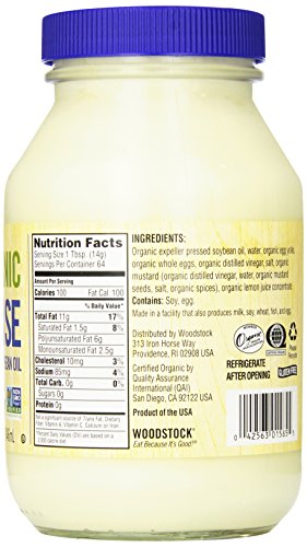 Woodstock Farms Organic Mayo, 32 Ounce