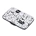 HDE RFID Credit Card Holder Front Pocket Hard Shell RFID Wallets for Women (A Thousand Cats)