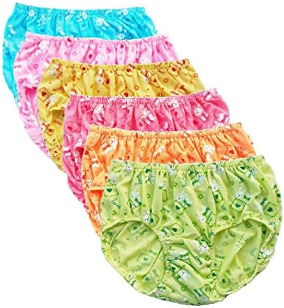 Songbai Little Girls,Brief,panties Underwear Pack of 6 (L)