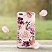 iPhone 7 Plus&8 Plus Case,Floral Pattern Clear TPU Case for iPhone 8 Plus (2)
