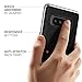 Galaxy Note 8 Case,Myriann Dual Layer Premium Bumper Style Ultra Slim Carbon Fiber Textured Scratch Resistant Shock Absorption Protective Case for Samsung Galaxy Note8(Silver)