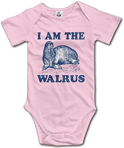 I Am The Walrus Newborn Unisex Boys Girls Short Sleeve Bodysuit Outfits