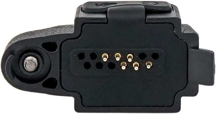 Retevis Earpiece Headset Adaptor Adaptor Audio Converter Compatible with HD2 DMR Digital Two Way Radio HA1UV RT648 RT29 NR630S NR40 Motorola GP328Plus Walkie Talkies 2 pin Adapter (1 Pcs)