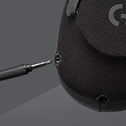 Logitech-G433-Auriculares-Gaming-con-Cable-Sonido-71-Surround-DTS-HeadphoneX-Transductores-40mm-Pro-G-Peso-Ligero-USB-y-Jack-Audio-35mm-PCMacNintendo-SwitchPS4Xbox-One-Negro