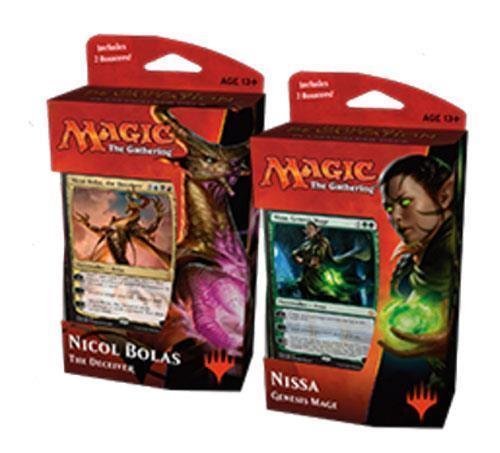 Magic MTG Hour Of Devastation Planeswalker Decks Set: Nicol Bolas & Nissa