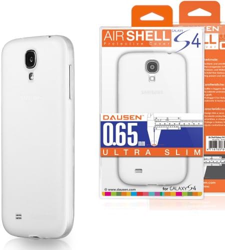 Dausen TR-RG512WT Air Shell Protective Case for Samsung Galaxy S4 - Retail Packaging - White