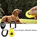 CC gift Pack of 2pcs Dog Training Clicker with Wrist Strap, Pet Accessories Big Button Pet Training Clicker Set- Click and Train Dog, Cat, Horse, Pets (Yellow& Black)