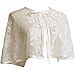 WDING Evening Cape for Women Bridal Wedding Lace Wraps Jackets Cloak