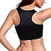 CFR Women's Sport Workout Thermo Neoprene Bra Sweat Sauna Suit Body Shaper Black,3XL