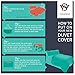 Sleepwish 4 Pcs Love Stretches Bedding Bohemian Retro Bohemian Duvet Cover Set King Size