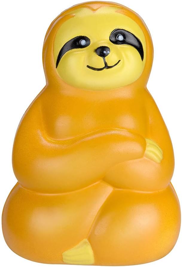 NEWLUK Slow Rising Toy,2020 Cartoon Starry Cute Sloth PU Decoration Squishies Favors Toys for Kids Boy Girl Toys Lovely Stress Relief Toy
