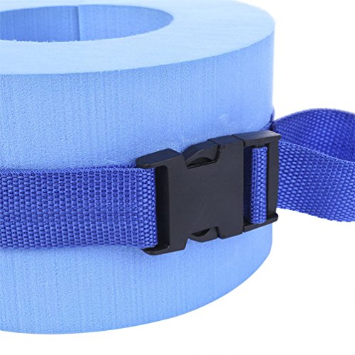 RUNACC Foam Aquatic Cuffs Hydrotherapy Ankle Cuff Swim Weights with Quick Release Buckle, Set of 2, Blue