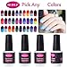 CLAVUZ Color Changing Gel Nail Polish Set Pack of 6 Soak Off UV LED Salon Beauty Chameleon Art DIY
