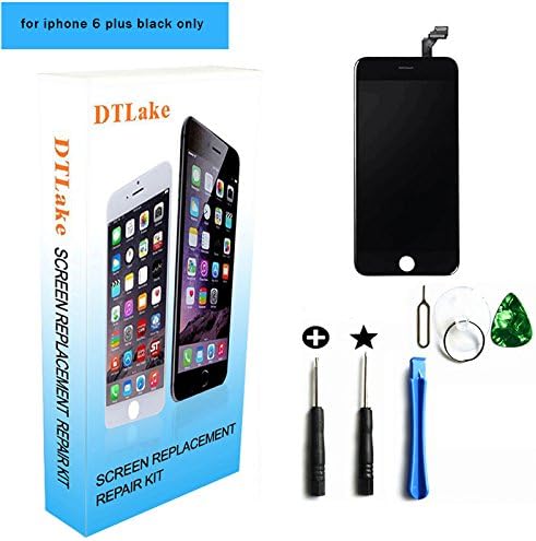Repair and Replacement LCD Display &amp; Touch Screen Digitizer Assembly for iPhone 6 plus (5.5 inch) replacement (black)