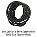 Master Lock 8143D Combination Bike Lock, 4 ft long, Blackthumb 2