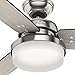 Hunter Sentinel Indoor Ceiling Fan with LED Light and Remote Control, 60