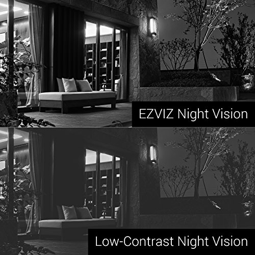 EZVIZ TRIPLE HD 3MP Outdoor Surveillance System, 8 Weatherproof HD Security Cameras, 16 Channel 2TB DVR Storage, 100ft Night Vision, Customizable Motion Detection - EZVIZ