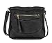 Scarleton Simple Front Zip Crossbody Bag H1956
