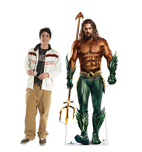 Advanced Graphics Aquaman Life Size Cardboard Cutout Standup - Aquaman (Warner Bros 2018 Film) - Thumbnail 3