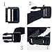 Motorcycle Shoe Boot Cover Anti-abrasion Protectors Moto Gear Shifter companion Boots … (B, Black)