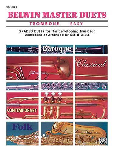 Belwin Master Duets Trombone Easy, Vol. 2