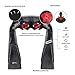 Boolex Shiatsu Back and Neck Massager with Heat Deep Kneading Massage for Neck, Back, Shoulder, Waist and Legs, Use at Home, Car, Office (Black)