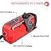 KIPOZI Solar Hand Crank AM FM WB NOAA Multifunctional Compact Dynamo Emergency Weather Radio LED Flashlight Smart Phone Charger with Cables