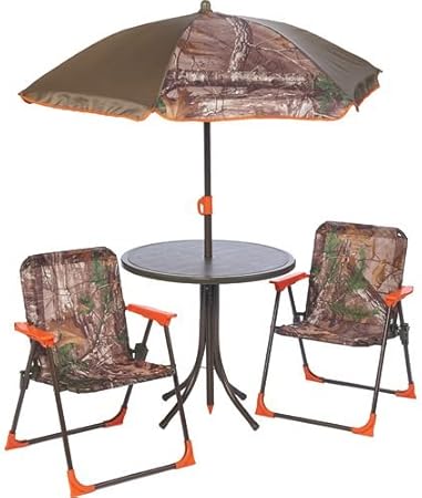 Amazon Com Mosaic Kids Realtree Xtra Camo 4 Piece Patio Set