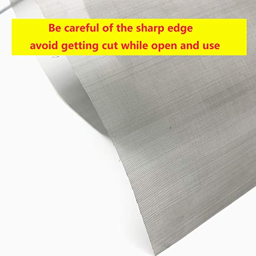 4 SZONEE+Stainless+Steel+Woven+Wire