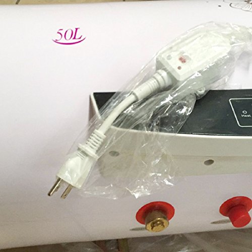 Tinsay 13 Gallon Electric Instant Water Heater Electric Hot Water Heater Heating Tap for Kitchen Barthroom Household 110V