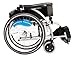 Karman Healthcare S-105 Ergonomic Ultra Lightweight Manual Wheelchair, Pearl Silver, 16 Inches Seat Width
