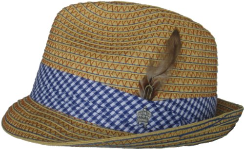 Christys Crown "Sapphire" Paper Braid Fedora (Medium / Large)