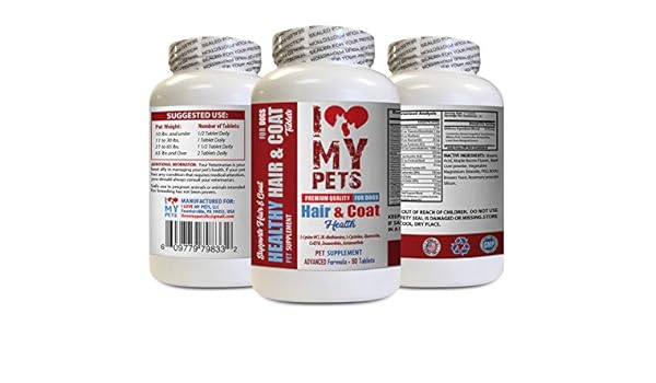 Amazon Com I Love My Pets Llc Dog Hair And Skin Vitamins Dog