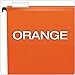 Pendaflex SureHook Reinforced Hanging Folders, Legal Size, Orange, 1/5 Cut, 20 Per Box (6153 1/5 ORA)