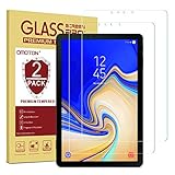 Samsung Galaxy Tab S4 Screen Protector [2 Pack], OMOTON Tempered Glass Screen Protector for Samsung Galaxy Tab S4 10.5 inch (SM-T830 / SM-T837 / SM-T835)