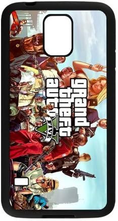 Interesting Front Cover Design GTA5 Grand Theft Auto Style For Samsung Galaxy S5 Hard Plastic Cases (5)