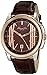 Kenneth Cole New York Men's KC8096 Classic Analog Display Analog Quartz Brown Watch