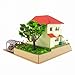 Kikusui Miniatuart and Kit Studio Studio Ghibli Series Ponyo on the Cliff by the Sosuke and Ponyo House 1/150 Scale Paper Craft MK 07 - 08