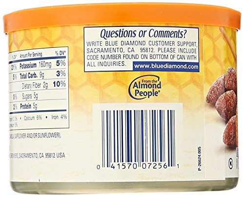 Blue Diamond Almonds, Honey Roasted, 6 Ounce - Image 3