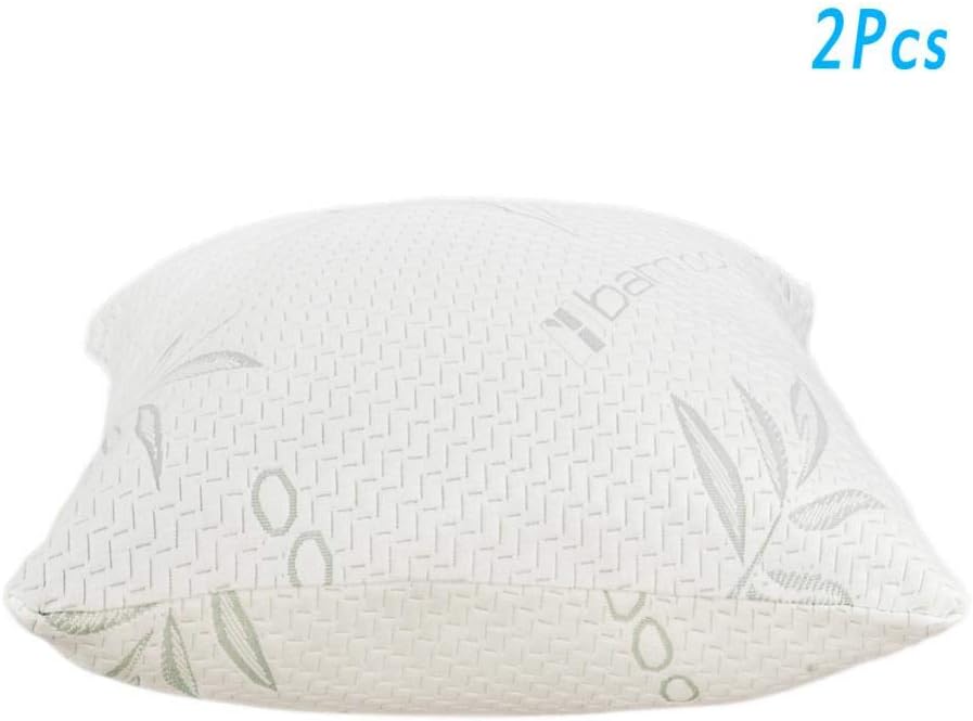 Amazon Com Rainrain27 Memory Foam Pillow 2pcs Gel Particle