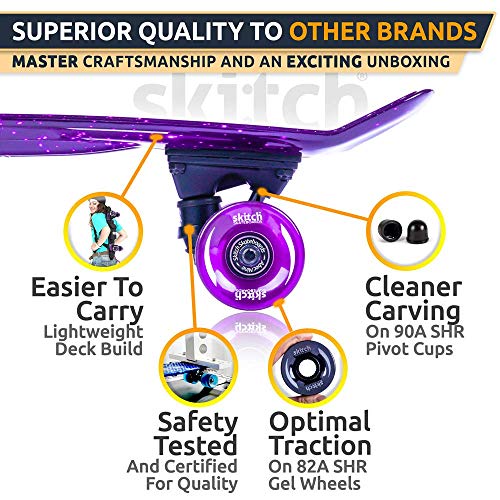 Skitch-Premium-Skateboard-Gift-Set-for-All-Ages-Complete-22-Mini-Cruiser-Board-Backpack-Skate-Tool-Tote-Bag