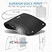 Slopehill in-car Bluetooth Speakerphone, Hands-Free Visor Bluetooth Speaker, Automatic Cellphone Connection for Safe Drive Talking (Clip Design)