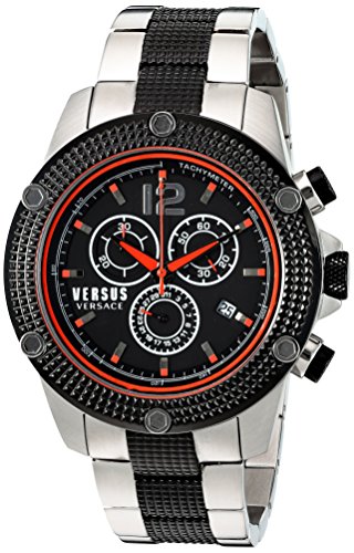 Versus by versace men s  aventura  quartz stainless steel casual …