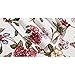 Tribeca Living 200-GSM Blossoms Printed Deep Pocket Flannel Sheet Set, Queen