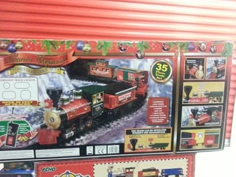 eztec santa express christmas train set